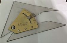 VINTAGE BERRICK ADJUSTABLE ROTARY TRIANGLE FOR TECHNICAL DRAWING