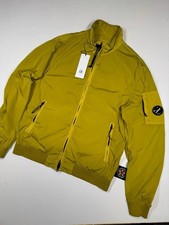 C.P. COMPANY 151A NYCRA-R JACKET IN GOLDEN YELLOW  -Reg fit - Large / P2P 22”