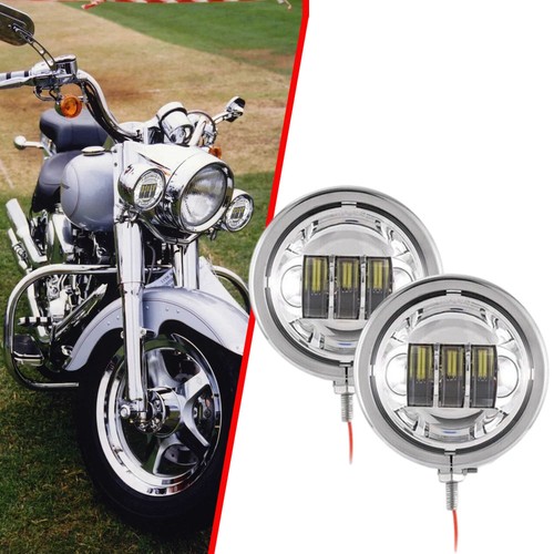 Inch chrome led fog - 2x,