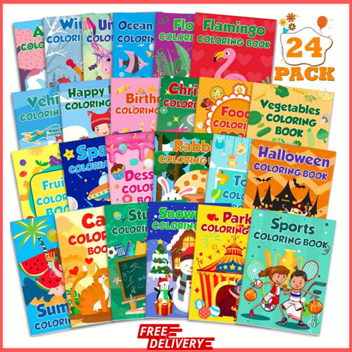 24pack coloring books for - 24pack,