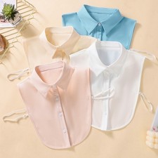 Chiffon Solid Color False