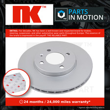 2x Brake Discs Pair Vented fits VW CADDY Mk2 1.4 Front 95 to 03 256mm Set NK New
