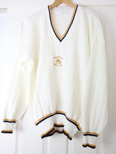 Vintage South Africa Somerset West Cricket Club Knitwear Sweater Jumper XL EXC