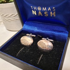 Thomas Nash Oval Cufflinks