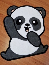 Handmade Tufted Panda Rug
