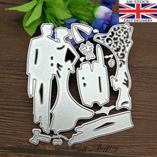 Bride Groom die set 9 piece