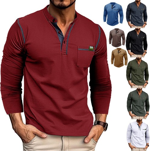 Mens casual long sleeve - long,