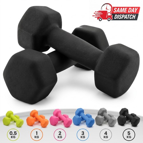 Neoprene dumbbells weights - dumbbells,