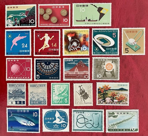 Original japan stamps - 21,