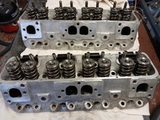 small block chevy Brodix cylinder heads ported by AFR sbc v8 air flow research 