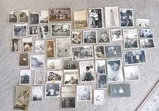 Vintage Photos Job Lot Old Family Photos Black & White X 50  A6