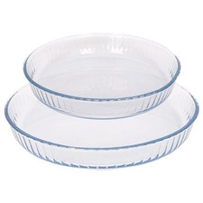 Optical Round Glass Oven Dish