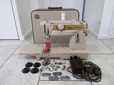 Singer 431G Heavy  Duty Sewing Machine with Hard case, Foot Pedal & Accessories