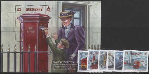 Guernsey 2016 postal history - guernsey,