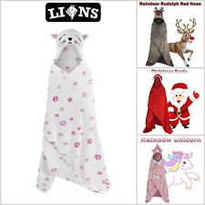 Kids Hooded Snuggle Blanket