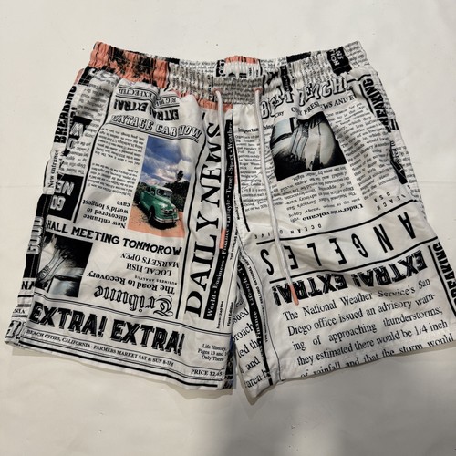 Men newspaper swim - newspaper,