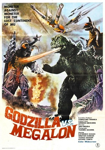Godzilla megalon b movie - vs, 2