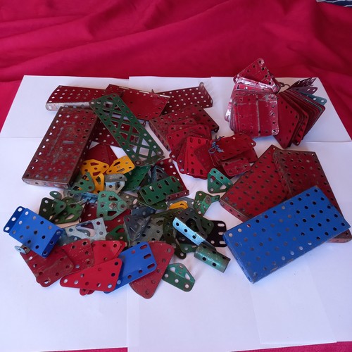 Job lot vintage meccano - of, 'meccano