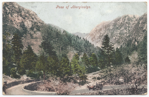 Snowdonia pass aberglaslyn - snowdonia, of