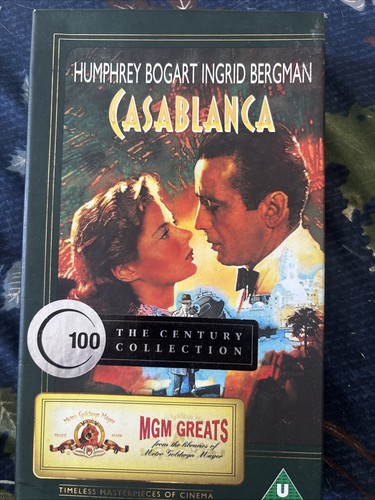 Casablanca vhs video - casablanca,,