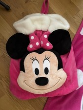 Disney Store Minnie Mouse Christmas Sack Plus Minnie Mouse Blanket(110 X 90 Cm )