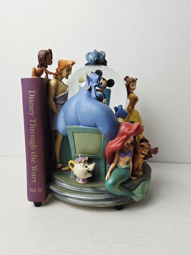 Disney snowglobe bookend