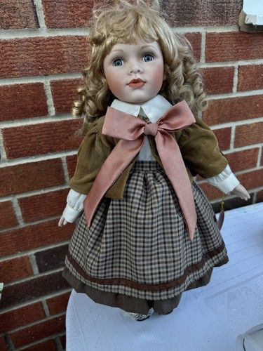 Samuel porcelain doll with - samuel,