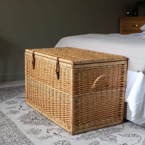 Natural modena wicker storage - modena,