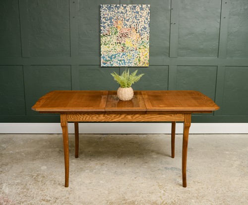 Mid century oak extending - mid,