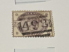 L343.1: Queen Victoria GB Stamps 1883 Two Pence Half Penny Lilac SG 190 Used