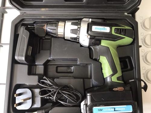 18v cordless drill - 18v,