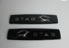 BRAND NEW TRIUMPH STAG MK2 PAIR OF WING BADGES ********