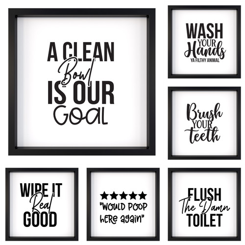 Funny toilet stickers - toilet,