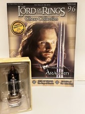 Eaglemoss Lord Of The Rings Chess Collection Set 3 No.96 Aragorn (2010)