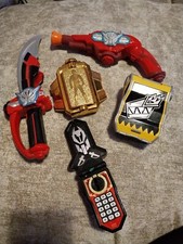 Power Rangers Toy bundle Megaforce Gokaiger Mobirates Dino Charge