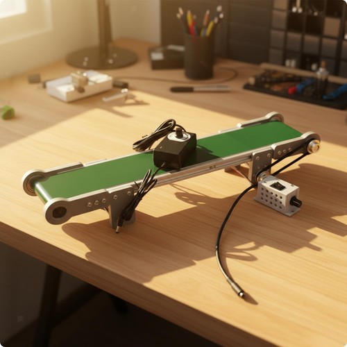 Mini conveyor belt with speed - belt,