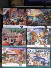 LOT#8... 6x1000 Piece Jigsaw Puzzles  By Huadada. (See Description).