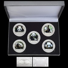 5pc China Panda Endangered