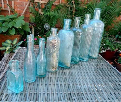 Vintage aqua glass - vintage,