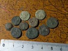 10 Barbarous  Roman minims-UK