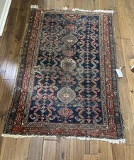 Vintage Persian Hamadan Rug