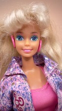 Vintage Barbie and the Beat Doll 1989 Mattel – Outfit, Ring, Headphones