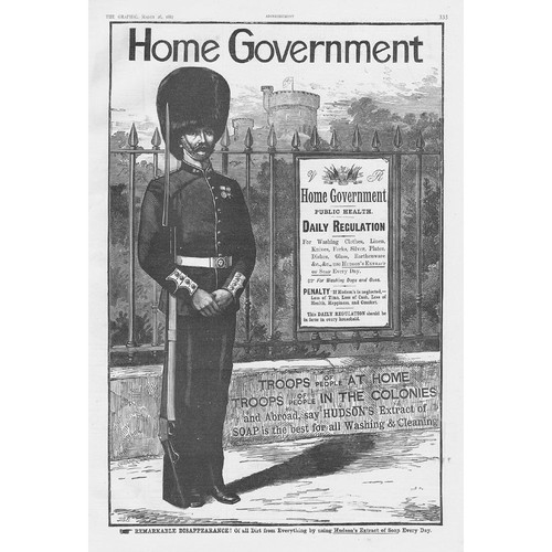 Hudson soap guardsman theme - hudson's,