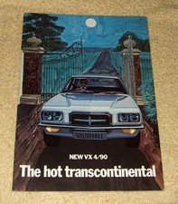 Vauxhall New VX4/90 brochure