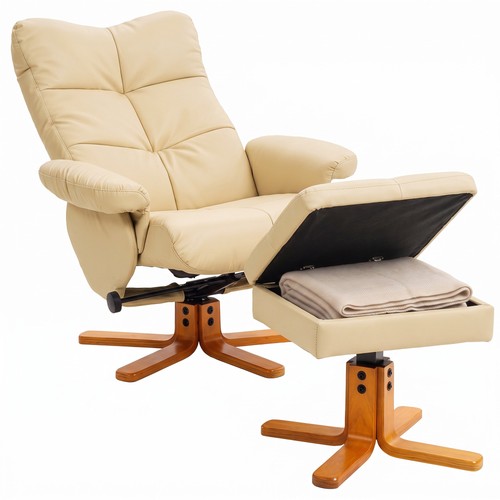 Homcom recliner chair and - chair,