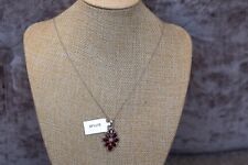 Cuamba Garnet & White Topaz