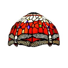 Red Tiffany Dragonfly Style 10