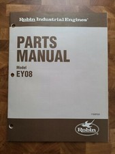 ROBIN EY08 PARTS MANUAL