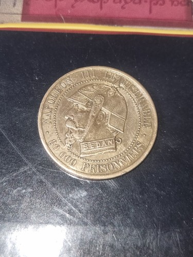 Satirical coins 1870 war - war, and