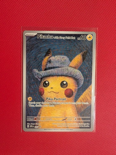 Van gogh pikachu - van, felt
